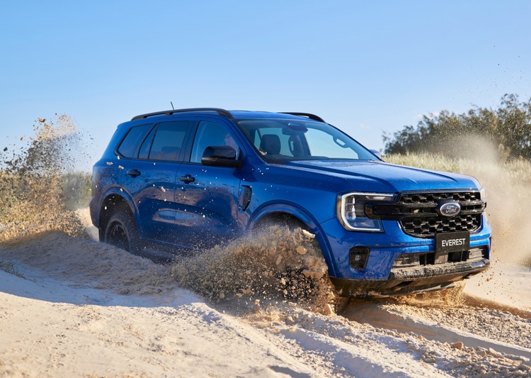 Novate a Ford Everest Sport Auto FullTime 4WD DR MY25.50 through Remserv novated leasing today.